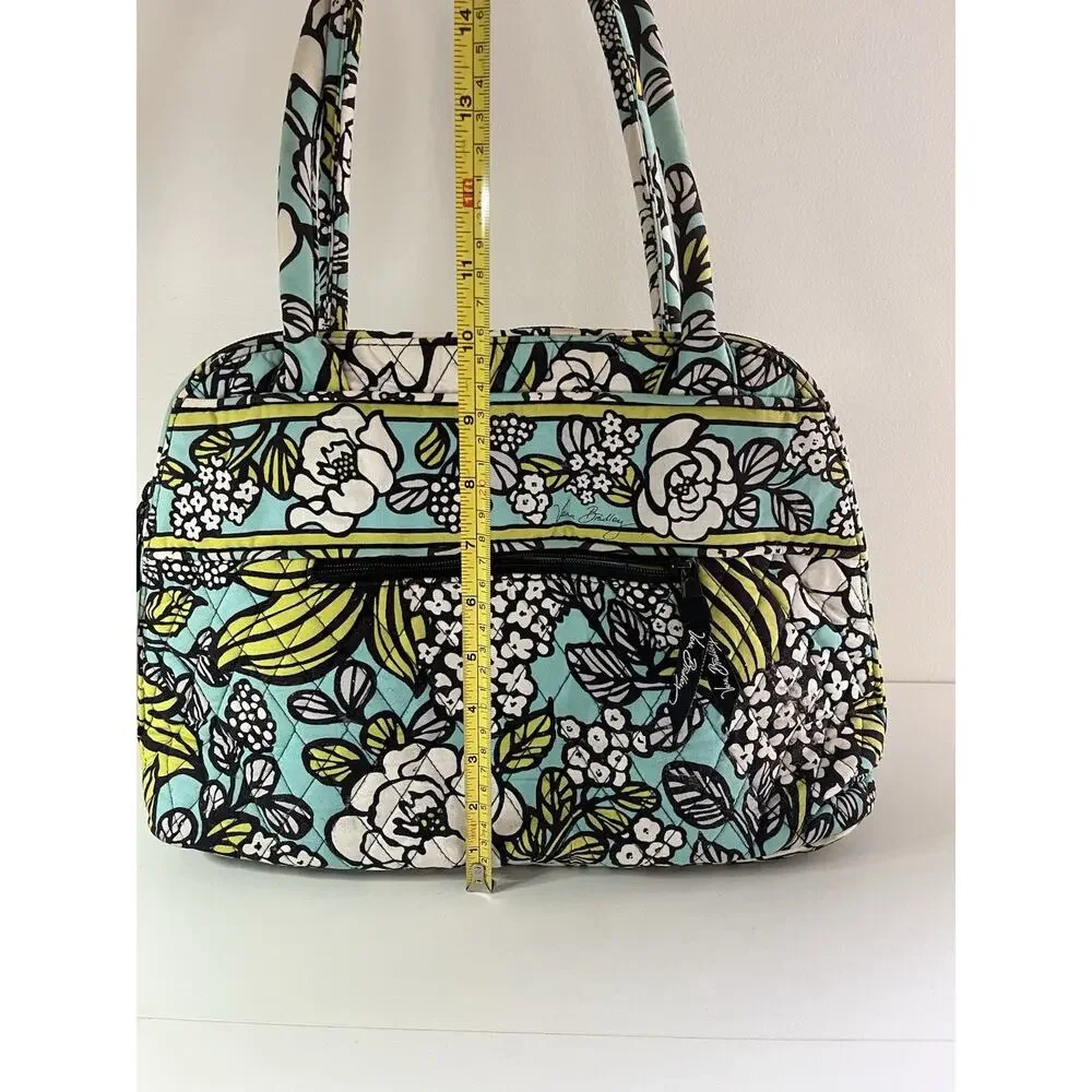 Vera Bradley RETIRED ISLAND BLOOMS Bowler Handbag Shoulder Purse Bag